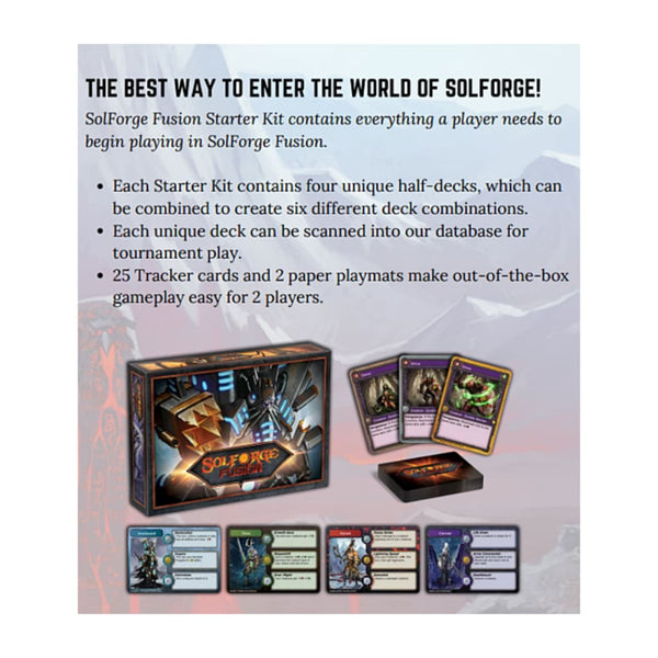 solforge fusion booster box SolForge Fusion Set 1 Starter Kit Display (6)