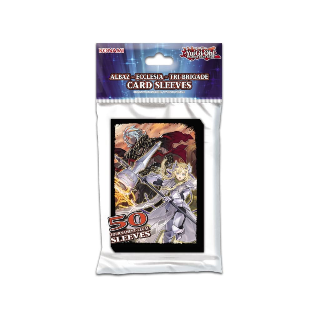 albaz - ecclesia - tri-brigade card sleeves Yugioh Albaz Ecclesia Tri Brigade Card Sleeves