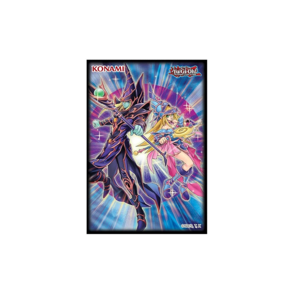 yugioh dark magician card sleeves Yugioh Card Sleeves Dark Magician by Konami