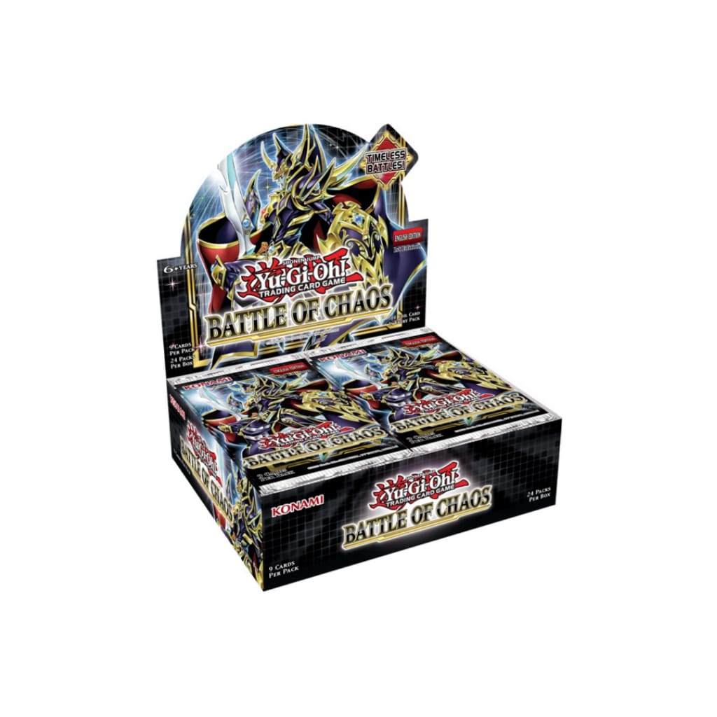 Yugioh Battle of Chaos Booster Box 1st Edition by Konami – Hobbiesville