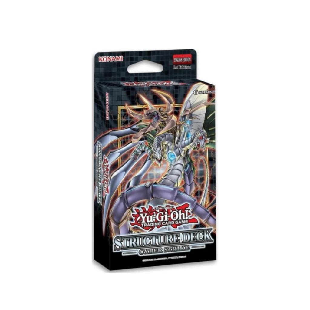 yugioh zane structure deck Cyber Strike by Konami collect 151 journey cards + 1 Playmat SV5a Crimson Haze Main Variant:Venusaur (17.61g)