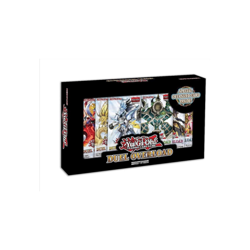 yugioh duel overload oversized cards Yugioh Duel Overload Box 1st Edition
