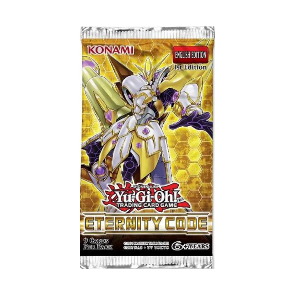 Yugioh Eternity Code 1st Edition Booster Pack By Konami