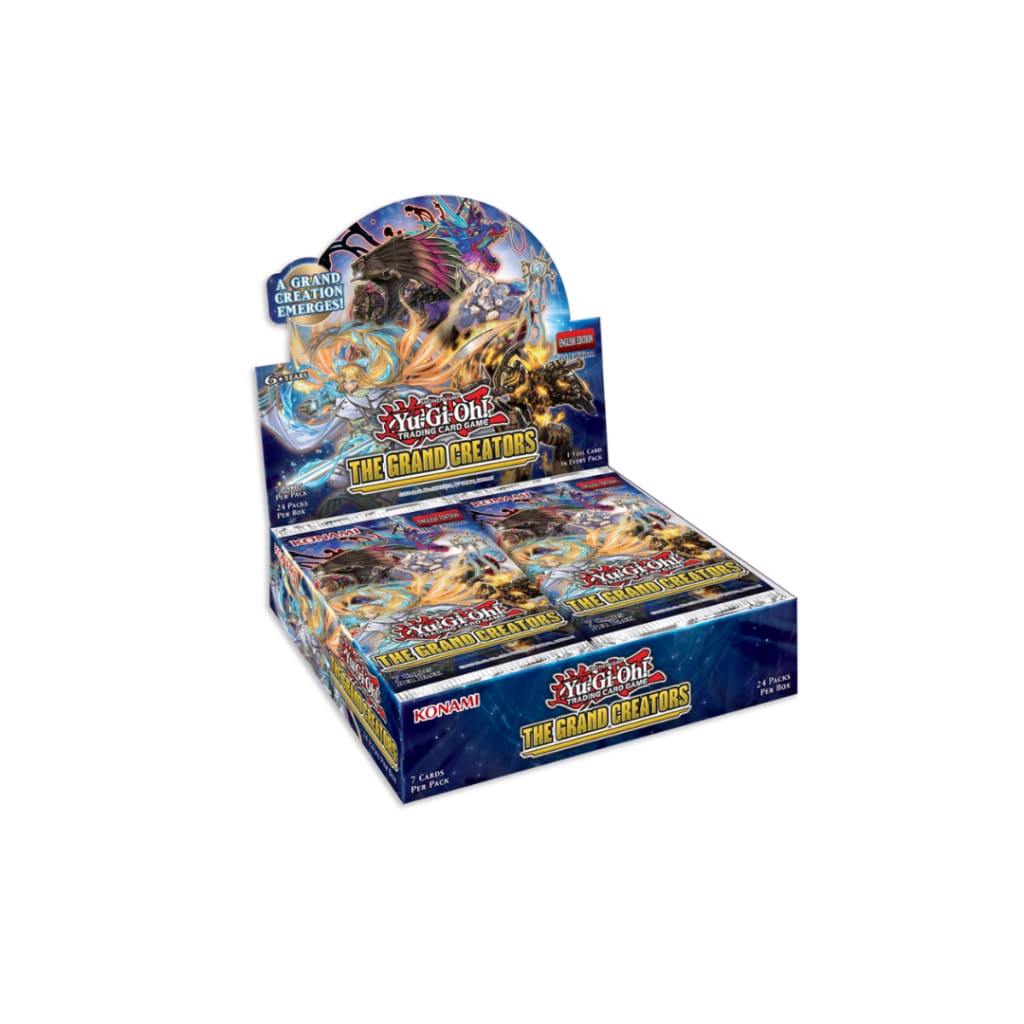 Yugioh the Grand Creators 1st Edition Booster Box by Konami Hobbiesville Yugioh the Grand Creators 1st Edition Booster Box by Konami Hobbiesville
