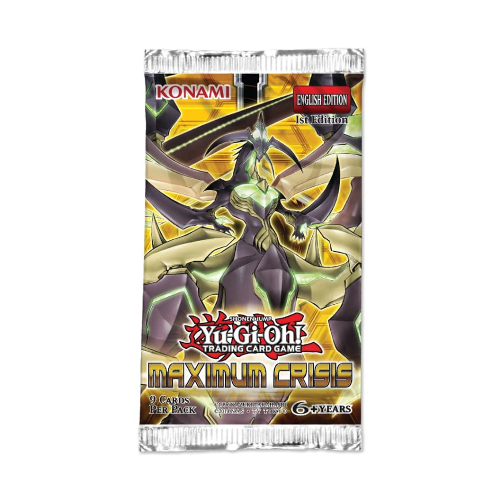 yugioh booster box maximum crisis Pack Condition - SKU:English - LP - 34973 Black Friday Sale 2021 Maximum Crisis introduces a Captain America decks (and