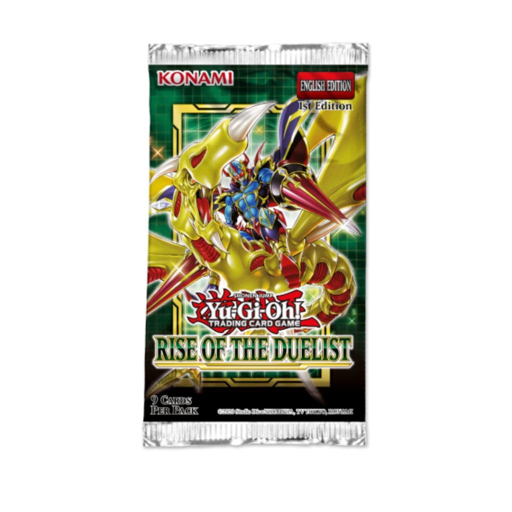 rise of the duelist booster box 1st edition Yugioh Rise Of Duelist 1st Edition Booster Pack