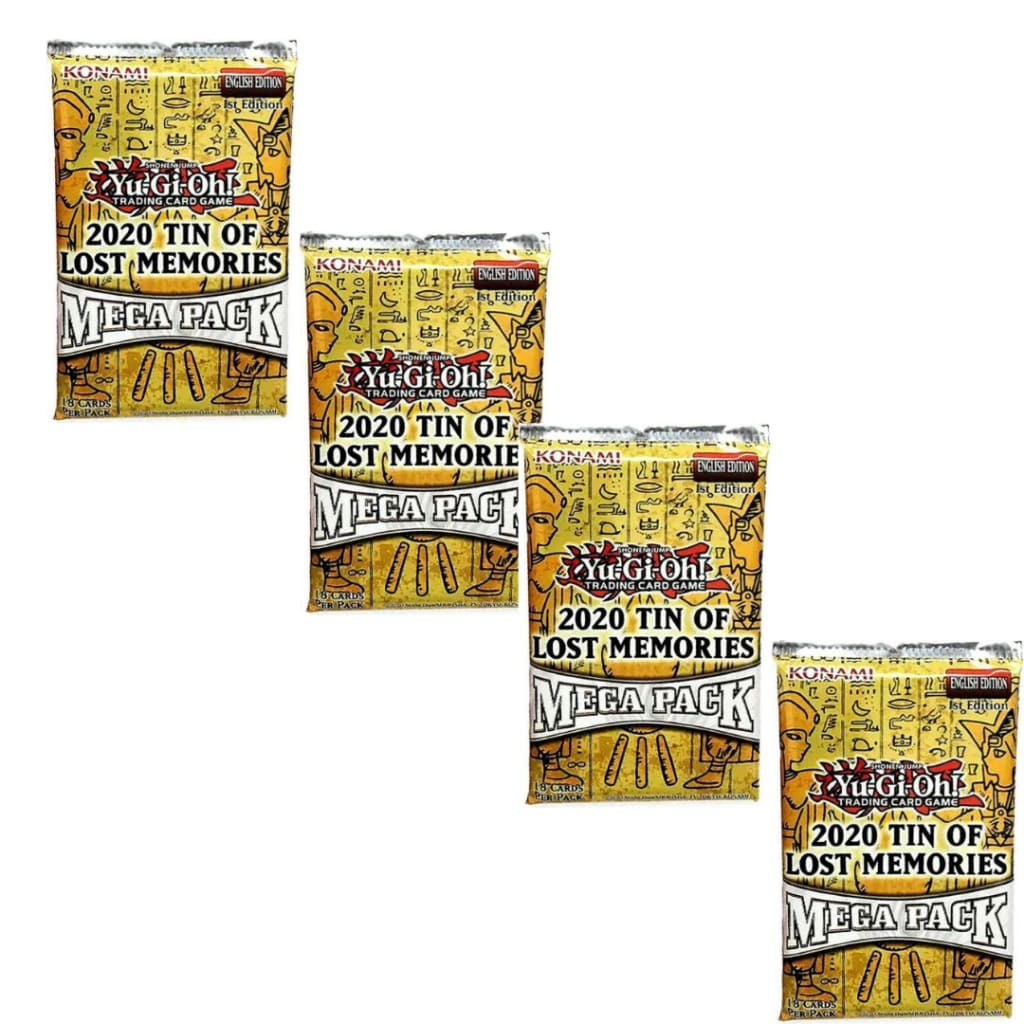 Yugioh Tin Of Lost Memories 1st Edition Pack Bundle (24